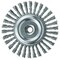 Weiler Roughneck Jr. 6" Cleaning Brush, .023" Steel Wire Fill, 5/8"-11 UNC 9386 - alternate 2